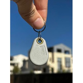125khz Programmable Key Fobs T5577 for Buildings Pools and Gates (5 Pieces)