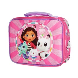 AI ACCESSORY INNOVATIONS Gabby's Dollhouse Kids Lunch Box Pandy Paws and Kitty Friends Insulated Lunch Bag