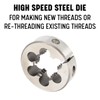 Drill America 3/8" NPS Tap and 1-1/2" OD Round Die