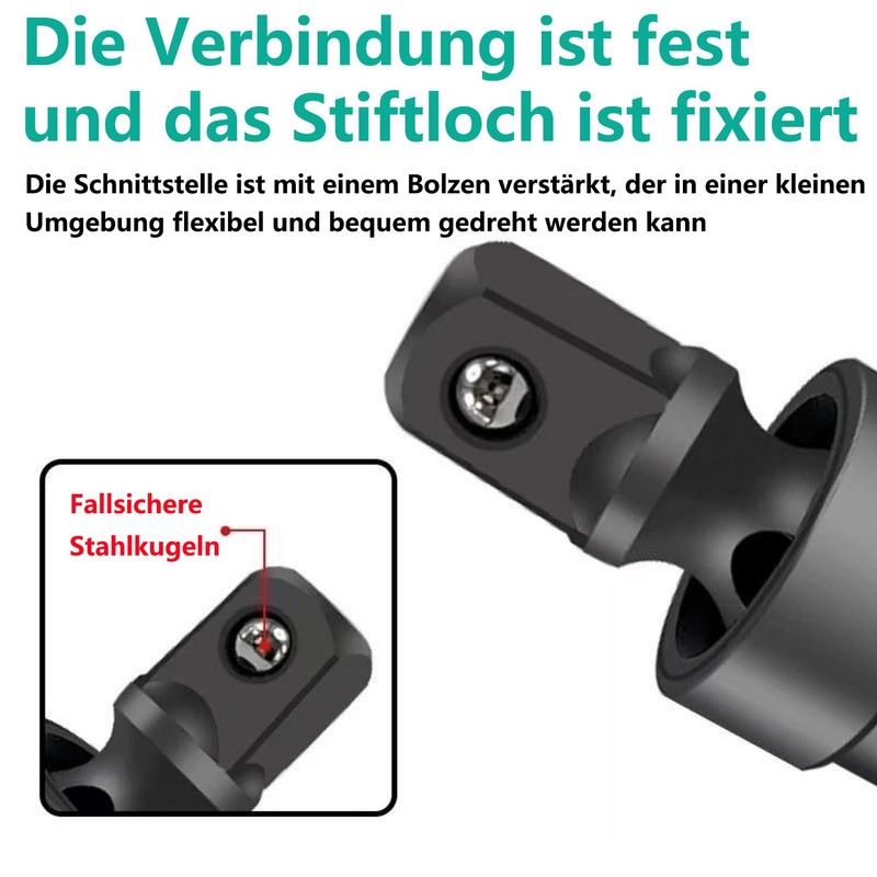 QZKJQDD Impact Wrench Universal Joint, Power Ball Joint, Universal Joint