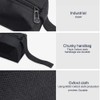 2/5 Pieces Mini Zipper Canvas Tool Bag Small Tool Bag