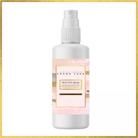 Crown Care Hair Products Dark Brown Lace Tint Spray for Closures and Frontals