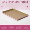 Paris Hilton Nonstick Carbon Steel Bakeware Collection, 15-Inch x 10-Inch