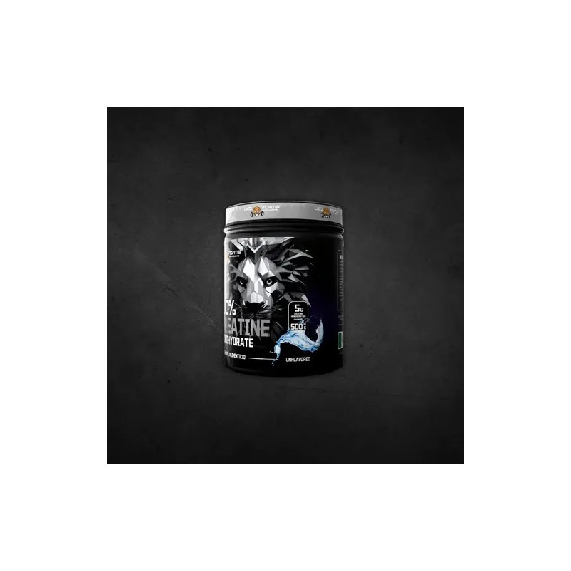 Creatina Monohidratada Leo Fortis 500g Sin Sabor Deportiva