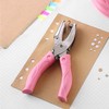 2 Pcs/Set 1/4 Inch Heart Shaped Hole Puncher Paper Punches