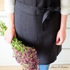 Linen & Cotton Unique and Stylish Apron ELLA, 100% Linen