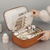 Red Asset Large Capacity Cosmetic Pouch Makeup Bag / 레드에셋 대용량 화장품 파우치 메이크업 가방