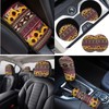 Cxdvotvy Aztec Sunflower Cow Car Seat Cover Full Sets, 16