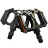 ANDINUS Aluminium MTB Pedals, Steel Axle 9/16", Sturdy and Lightweight