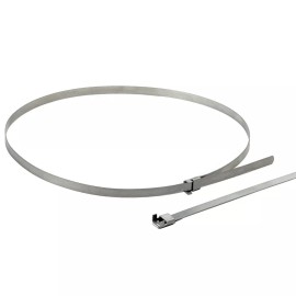 Empi 86-5750 Universal Stainless Steel Clamp, 7mm Wide X 750mm Long, 100 Pack