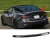MUTUSAISI Paintd Black Rear Spoiler Wing Trunk Lip Compatible with