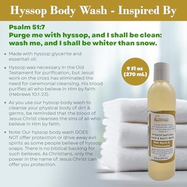Champú Y Gel De Ducha Natural Con Hisopo Para Cabello Y Cuerpo. Champú Y Gel De Ducha Con Hisopo Orgánico Para Una Limpieza Nutritiva Y Refrescante (Mirra E Incienso).