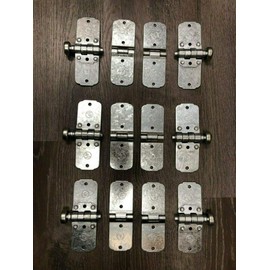 18 Piece Todco Style Hinge/ 1 inchRoller Kit- Roll up Truck Door-2 Panel Replacement