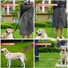 Hands Free Dog Leash, 4-7.5 FT PVC Waterproof Multifunctional Dog