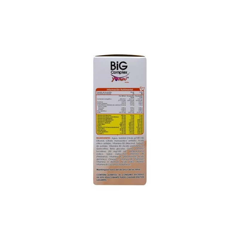 CMD - Big Complex Yummi - Suplemento Alimenticio - Jarabe