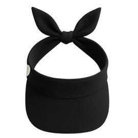 Women´s Visor - Adjustable and Lightweight, Ideal for Golf, Running, Tennis and Beach - UV Sun Protection, Summer Hat Black