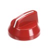 Star 2R-W498-2 Knob-Red Metal-Insert.188