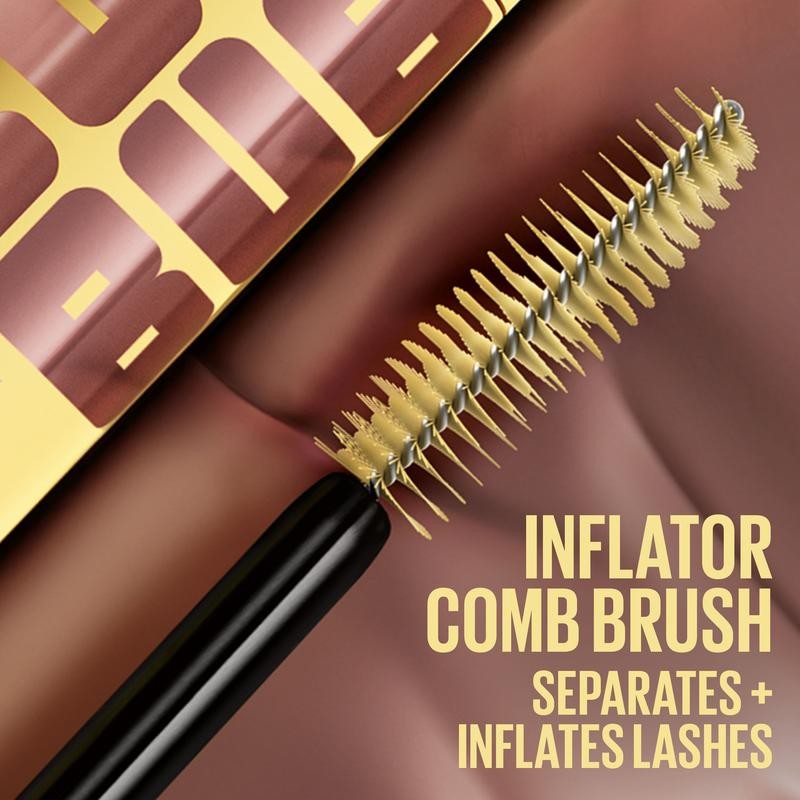 Colossal Bubble Washable Mascara, Buildable Mascara Volume and Length Formula