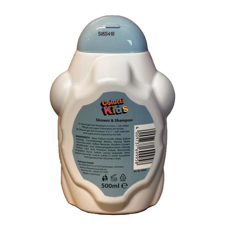 Colutti Kids Sensitive Shower Gel & Shampoo in One with