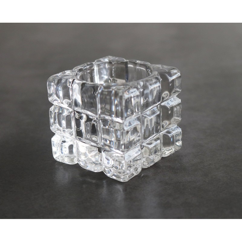 HillSpring Toothpick Holder, Decorative Glass Toothpick Jar with 200 Bamboo