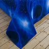 Tabeskly Kids Boy Blue star space Bedding Duvet Cover Set