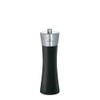 Zassenhaus Augsburg 7-Inch Black Dual Salt & Pepper Grinder with