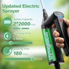 1.35 Gallon Battery Powered Sprayer, Electric Garden Sprayer with 3