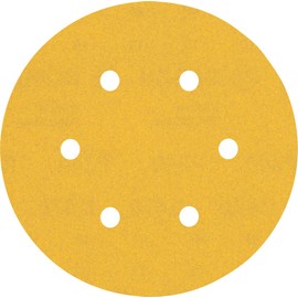 Bosch Accessories 50 x Expert C470 Sandpaper with 6 Holes (for Hardwood, Paint on Wood, Diameter 150 mm, Grit 240, Accessories Random Orbital Sander)