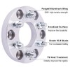 DCVAMOUS 4PC 6x135 to 6x5.5 Wheel Adapters 1.25 Inch with