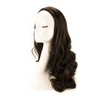 Bombshell Hair Extensions 3/4 Half Head Hair Piece 24 inches