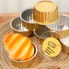50 Set Disposable Cupcake Wrappers Cupcake Muffin Liners with Lids,