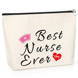Nurse Gifts Nurse Gifts for Women Makeup Bag Appreciation Gift for Nurse Nursing School Graduation Gift Nursing Assistant Gift Cosmetic Bag Funny Nurse Gifts for Women Girl Nurse Week Nurse Day Gift