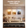 EZVALO Picture Light for Wall, 4800mAh Rechargeable Wireless Remote, 16in