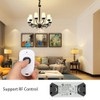 eMylo Smart Wireless Relay Switch RF 220V Two 2-Channel Remote