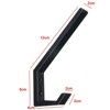 Newyuan 2 Pieces Motorcycle Helmet Holder Hooks Jackets Bags Fabric