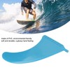 Surfboard Fin PVC 13.1in Blue Thruster Fin Surfing Board Accessories
