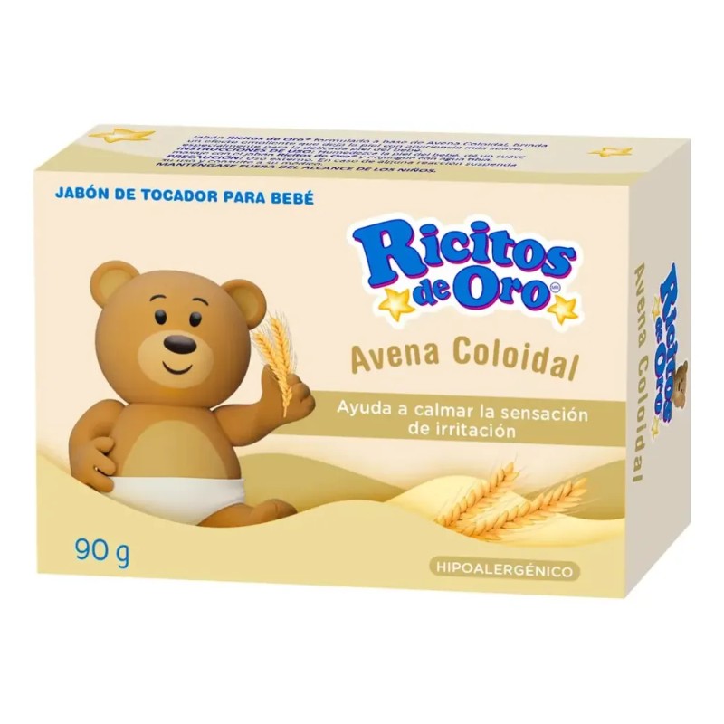 Kit Crema Ricitos De Oro 250ml Y Jabon Avena Coloidal