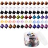 72 small hair clips for women, mini hair clips, plastic