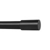 Ivilon Black Curtain Rods - Long Finial Design, 1 inch