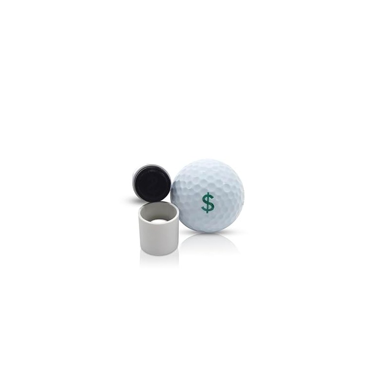 SWVL Sports Dollar Money Golf Ball Stamp Marker- Green