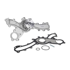 LEAPTIGER Water Pump Kit AW6047 with Gasket for 07-10 Toyota Camry, 05-18 Avalon, 08-16 Highlander, 07-16 Sienna, 06-12 RAV4, 09-16 Venza, 07-18 Lexus ES350, 07-15 RX350, 10-15 RX450h, 3.5L V6 Engine