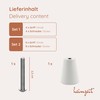 heimzeit Cone Cabinet Knobs for Doors, Drawers and Dressers Made