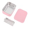 Stainless Steel Lunch Box 850ml Leakproof Sealed Bento Box with