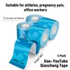 4 Pack Kinesiology Tape for Sports Athletes - 16 FT