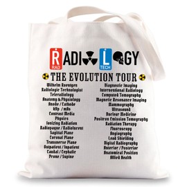 JNIAP Radiology Tote Bag Radiologist Gift Radiologic Technologist Gift X-Ray Tech Tote Bag CT Tech Gift (Radiology tb)