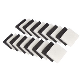 LTWHOME Compatible Foam Filters and Carbon Filters Set Suitable for Interpet PF2 Internal Filter(Pack of 24)