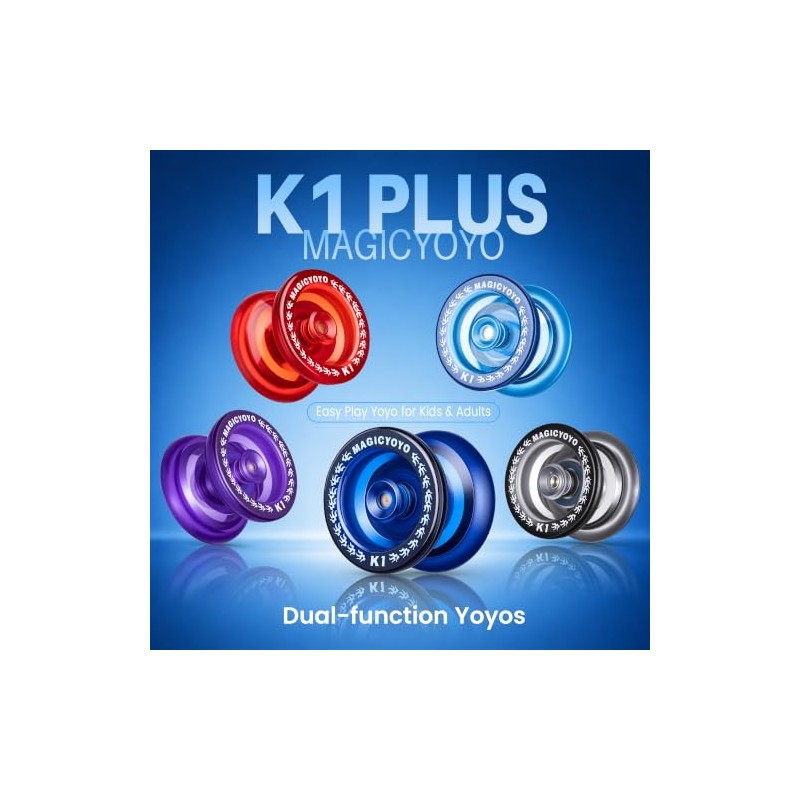 MAGICYOYO Responsive YoYo K1-Plus for Kids Beginners with Yoyo Sack