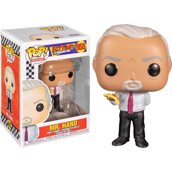 Funko Pop! Movie: Fast Times at Ridgemont High - Mr. Hand with Pizza, Multicolor, 3.75 inches
