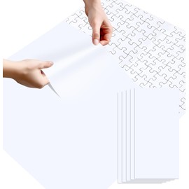 HEIPINIUYE 6 Puzzle Saver Sheets Peel and Stick, Preserve 1 × 1000 Pieces Jigsaw Puzzles, Puzzle Glue Sheets for Easy Framing of Finished Puzzles