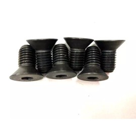 Brighton 5/8-11 X 1-1/4" FLAT HEAD SOCKET CAP SCREWS ALLOY BLACK STEEL - 6 PCS